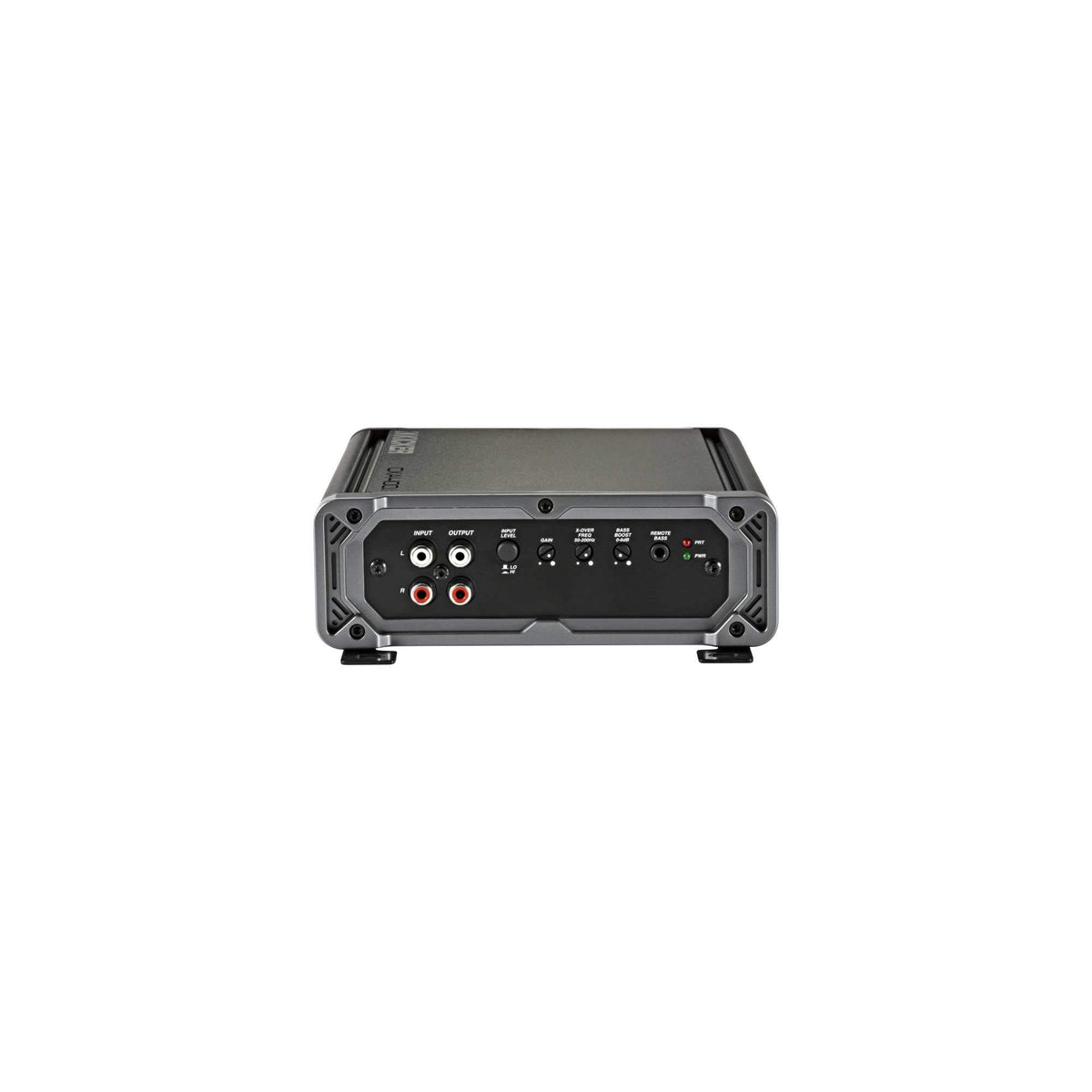 KICKER CXA4001 power connection emphasizes easy battery wiring and input options.