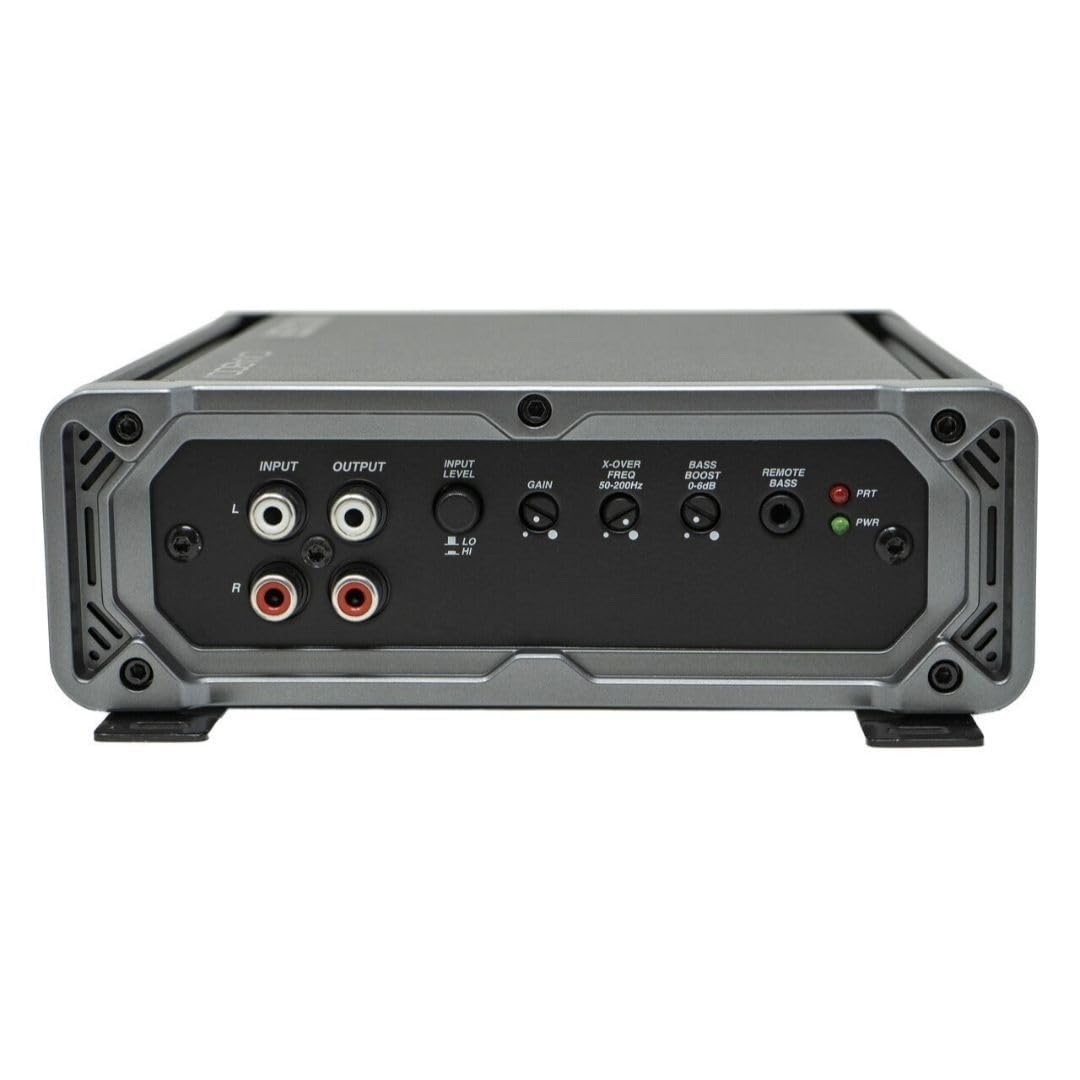 KICKER CXA8001 low-voltage operation proves reliable power in cars