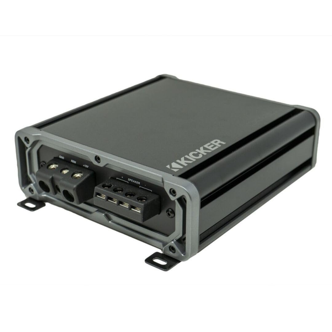 KICKER CXA8001 mounting hardware vertical-horizontal enables versatile mounting options