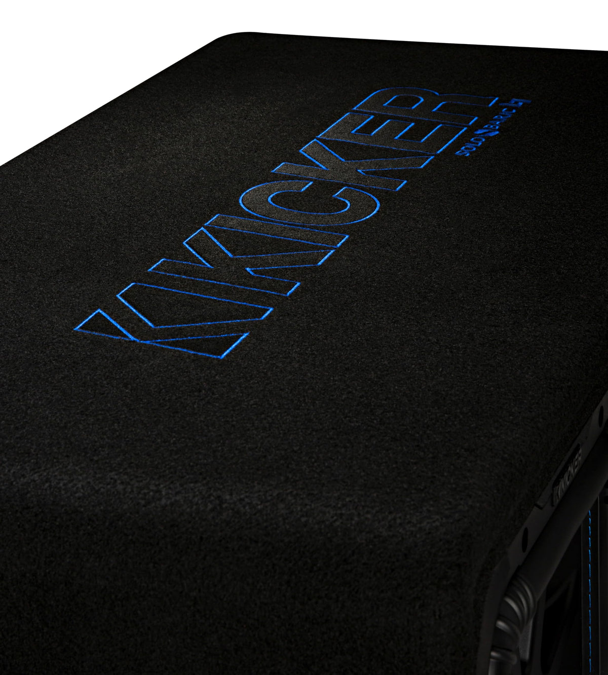 KICKER DL7S122 car installation ready for trunk mounting