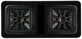 KICKER DL7S122 dual L7S cone assembly delivers strong bass impact