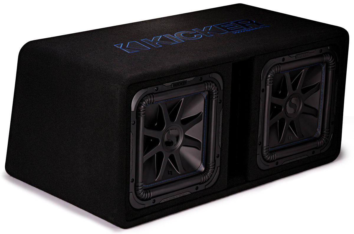 KICKER DL7S122 single 2-ohm terminal simplifies wiring and setup