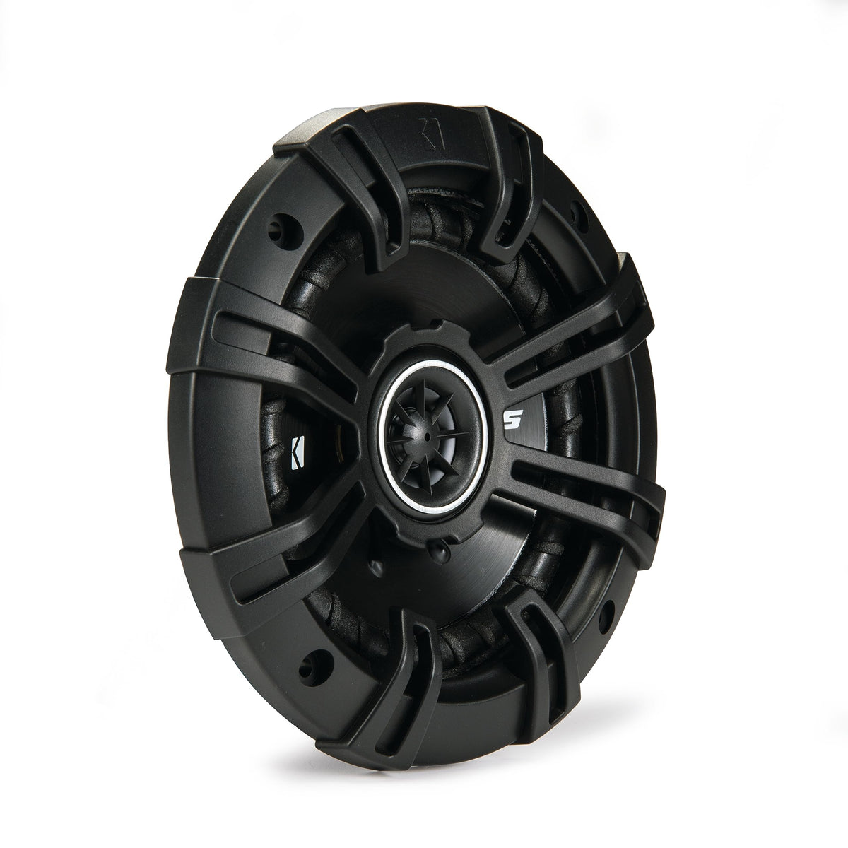 KICKER DS Series cone detail reveals poly-blend construction