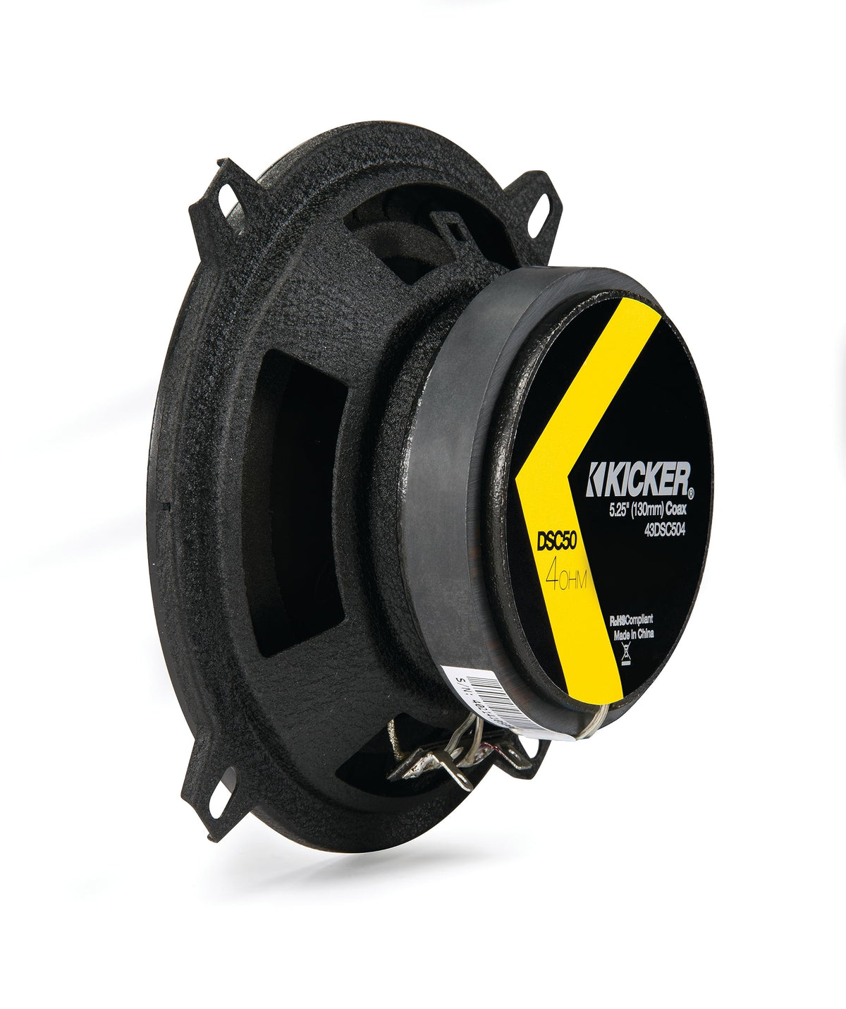 KICKER DS Series fitment guide image helps choosing mounting options