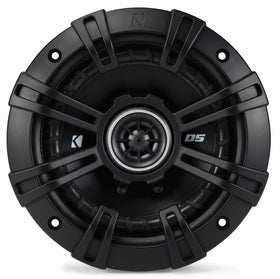 KICKER DS Series 5.25in coaxial speaker front view for clear car audio
