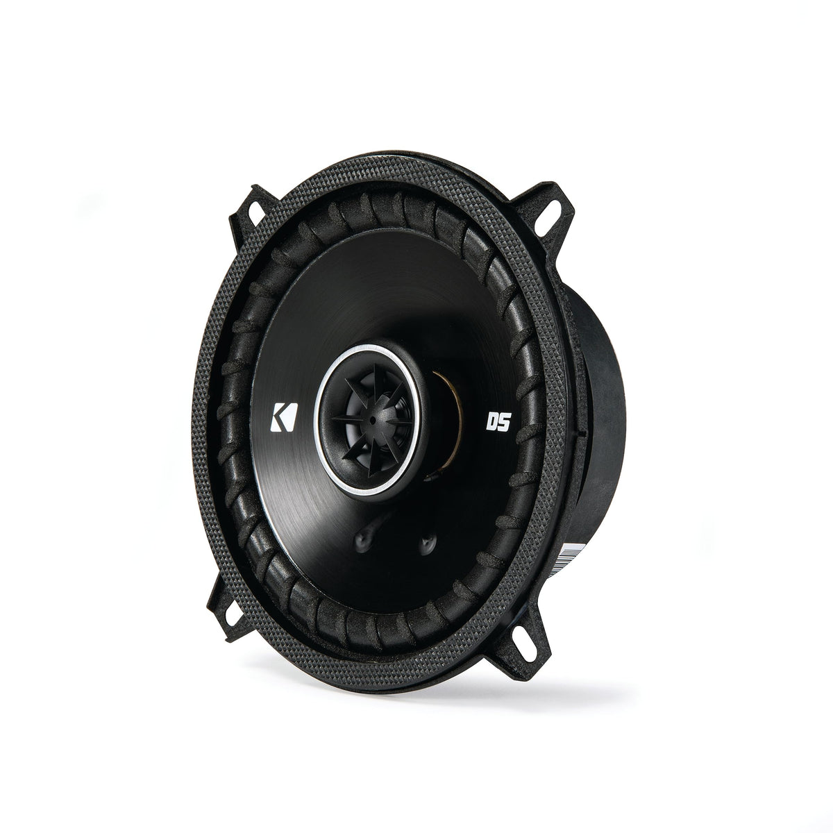 KICKER DS Series mounting holes enable easy installation