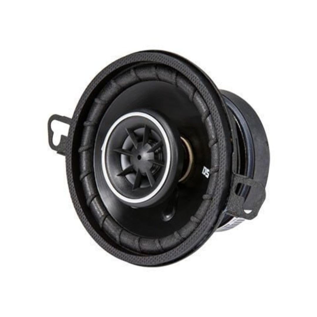 KICKER DSC350 side profile displaying slim mounting depth for tight installs