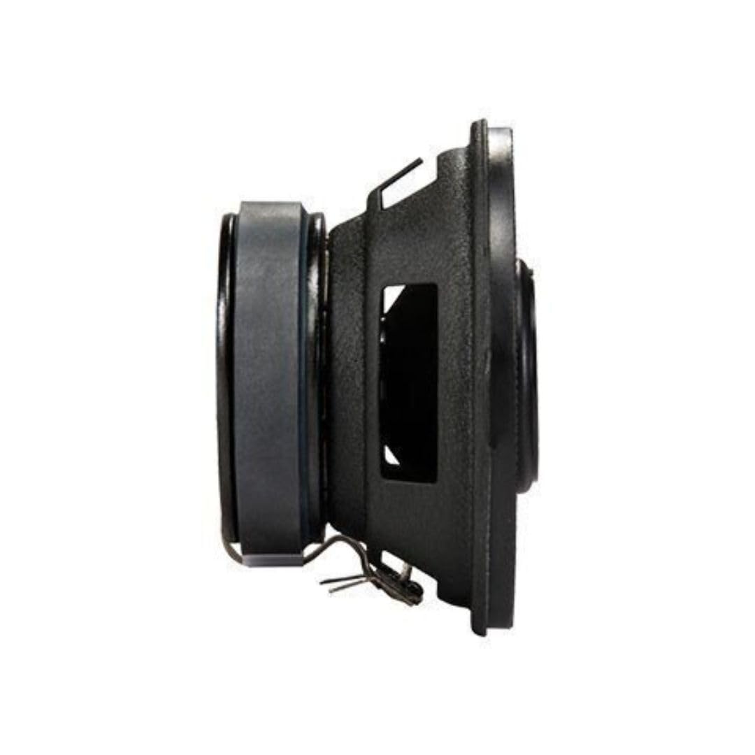 KICKER DSC350 cone and UV-treated foam surround texture, durable finish