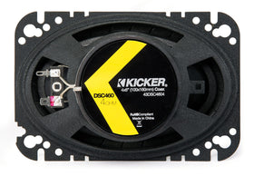 KICKER DSC460 closeup of voice coil highlighting built-in detail