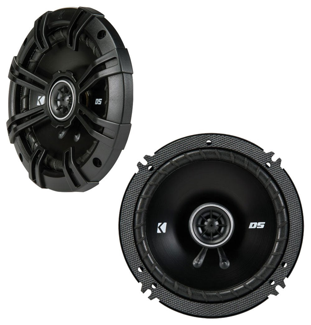 KICKER DSC650 front view for a sleek car audio upgrade