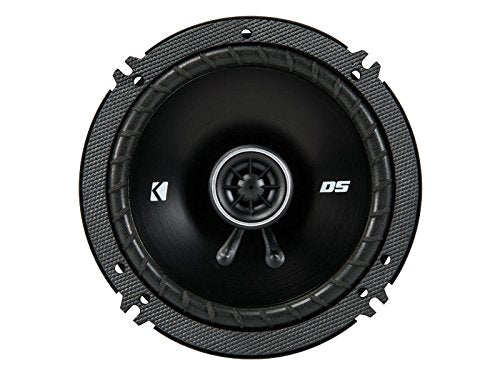 KICKER DSC650 pair installed in a car door panel for enhanced listening