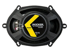 KICKER DSC680 side depth profile demonstrating compact depth for tight installs
