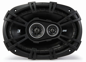 KICKER DSC6930 6x9 pair view showing full-range speakers for richer vehicle audio