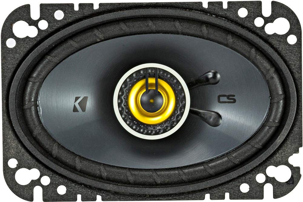 KICKER 46CSC654 with EVC for precise bass response and clear highs.
