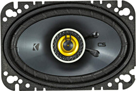 KICKER 46CSC654 with EVC for precise bass response and clear highs.