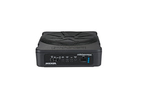 KICKER HS10 Molex harness and power inputs for clean installation.