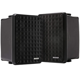 KICKER KB6B outdoor wall-mounted speaker with 6.5 inch woofer for patio sound.