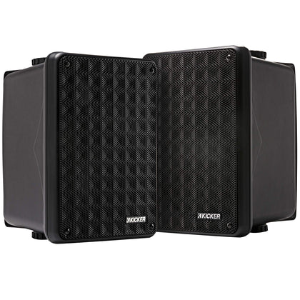 KICKER KB6B outdoor wall-mounted speaker with 6.5 inch woofer for patio sound.