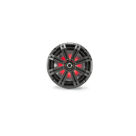 KICKER KM8 side view shows compact fit for boat installations and tight spaces