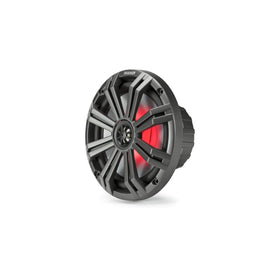 KICKER KM8 LED ring illuminated for customizable night ambiance on deck