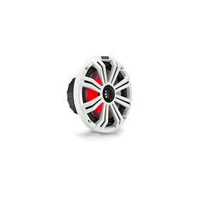 Santoprene surround detail on KM8 indicates durable, flexible suspension