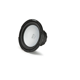 KICKER KMF10 weatherproof subwoofer front view for all-weather outdoor audio