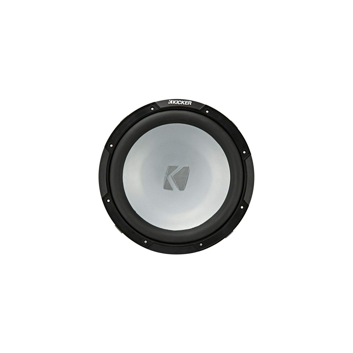 KICKER KMF124 Santoprene surround enhances bass flexibility