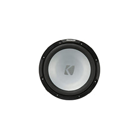 KICKER KMF124 Santoprene surround enhances bass flexibility