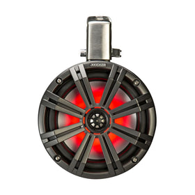 KICKER KMTC8 stainless 316L hardware resists rust for reliable marine mounting.