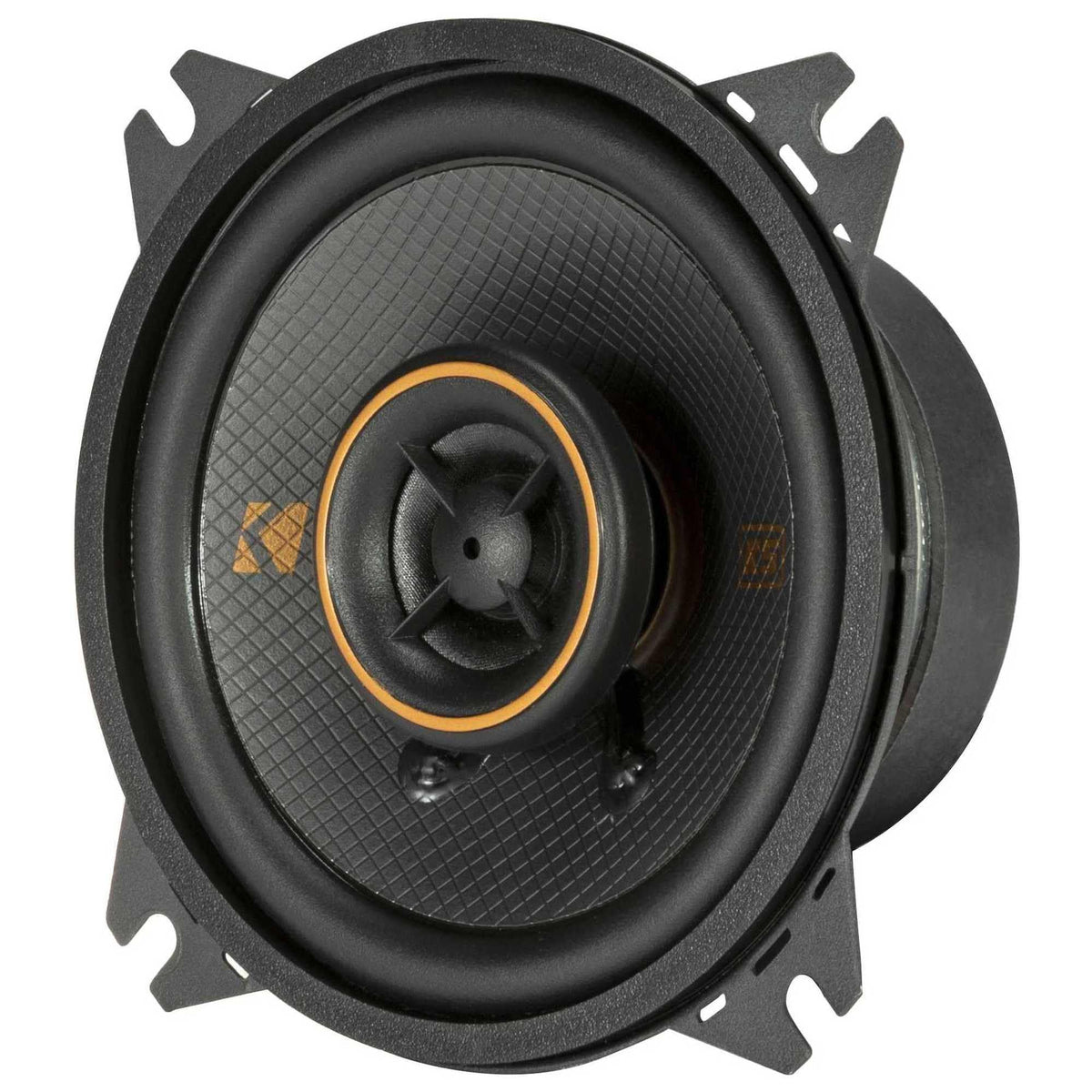 KICKER KS-Series tweeter mount for crisp, detailed highs