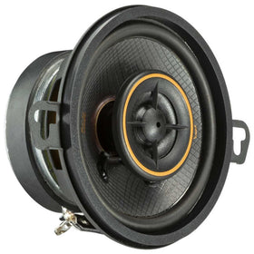 KS-Series woofer and crossover hardware indicate enhanced sound clarity.