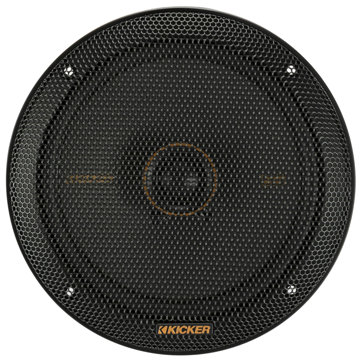 KICKER KS-Series dampened polypropylene cone enhances midrange clarity and bass response