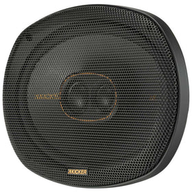 KICKER 0.75-inch tweeters complement highs with clarity.