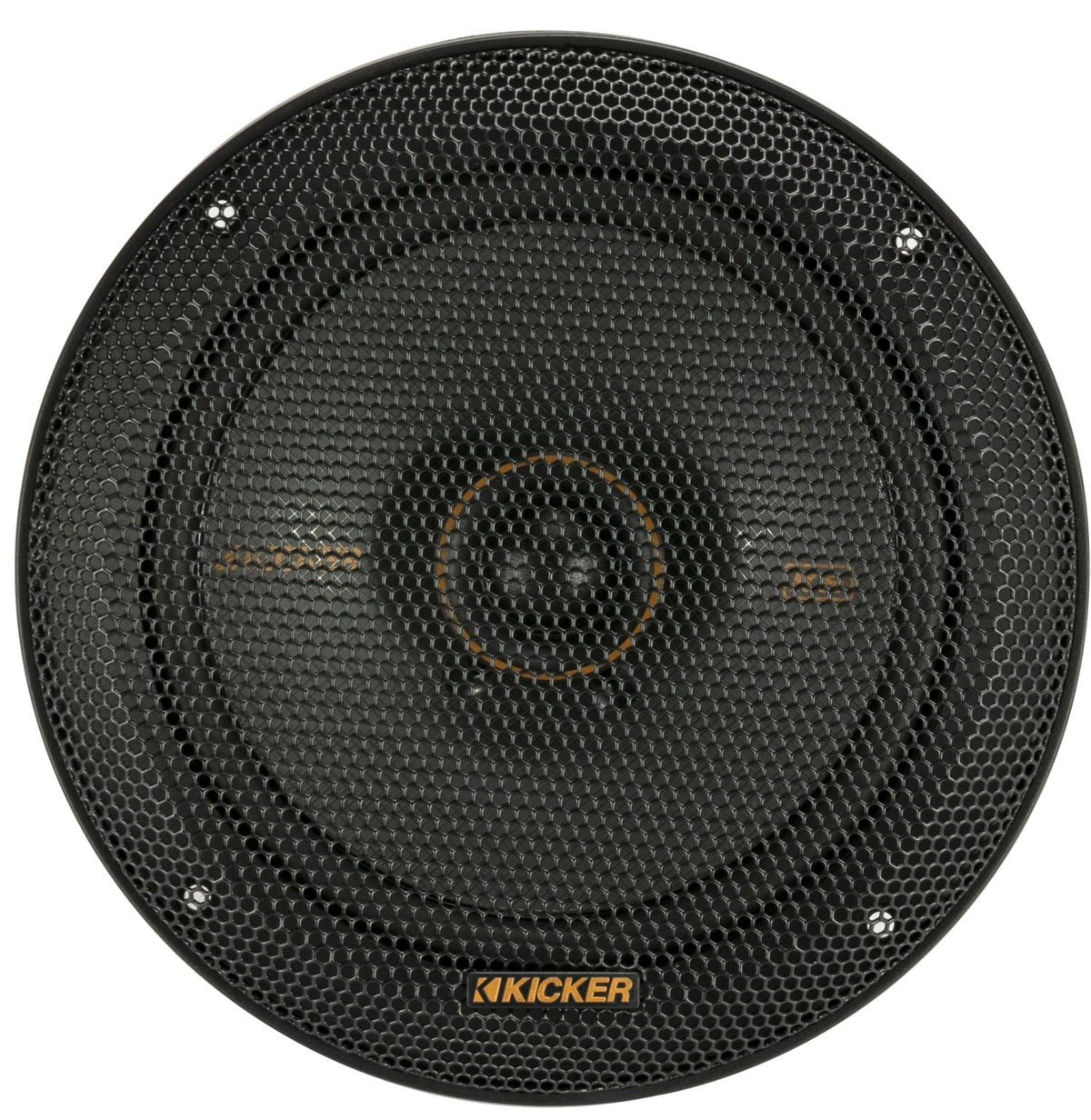 KICKER KS-Series woofer with dampened cone back view