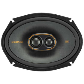 KICKER KS-Series woofer cone provides detailed midrange and strong bass.