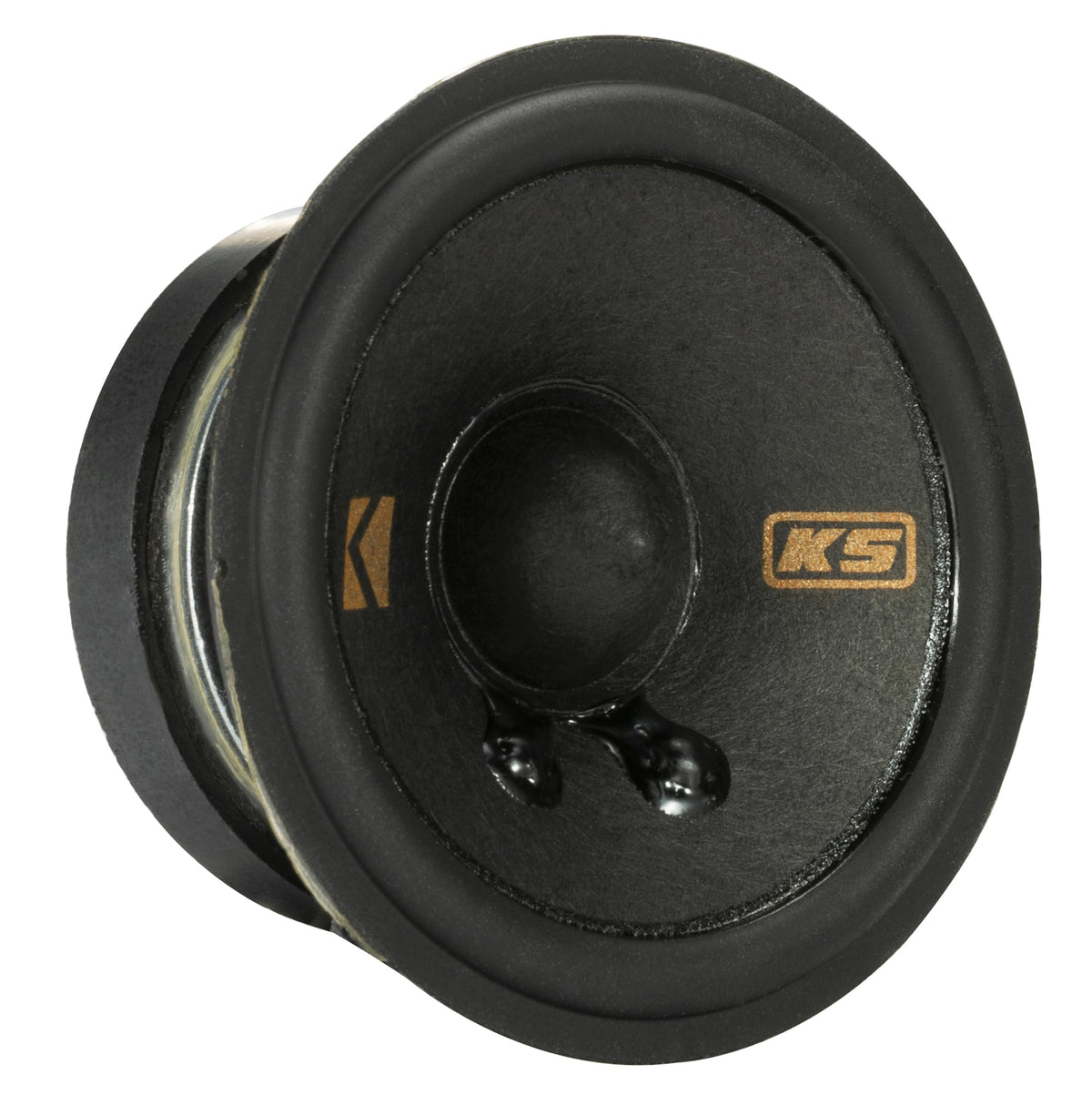 KICKER KS-C2704 compact midrange fits tight spaces with crisp sound