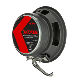 KICKER KS-C2704 supports 15 to 50 watts for efficient power handling