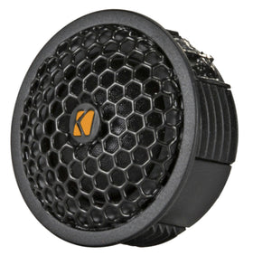 KICKER KST2504 inline 12dB crossover detail for precise high-end control.