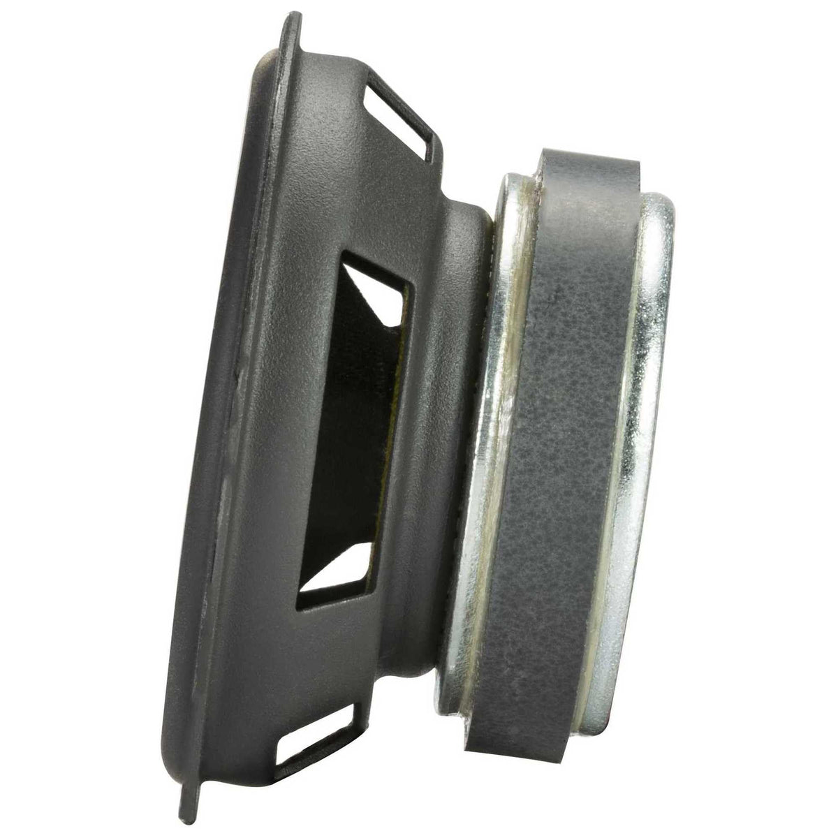 KICKER in a vehicle interior demonstrating enhanced music clarity on the road