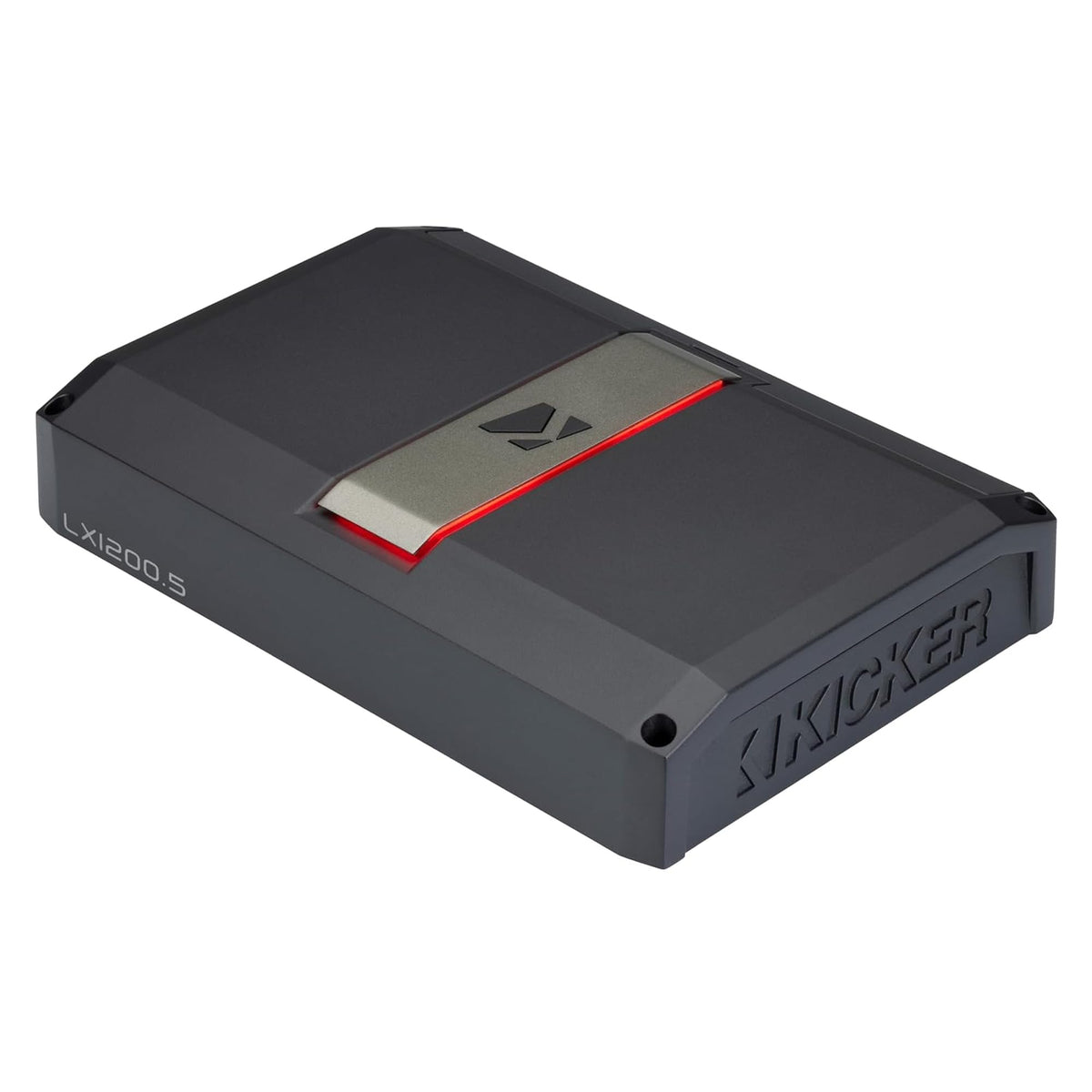 KICKER LX1200.5 LXCC control center display with live system monitoring