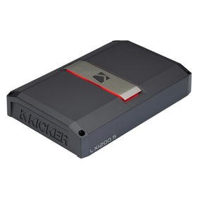 KICKER LX1200.5 LXRC remote control for bass adjustments on the go