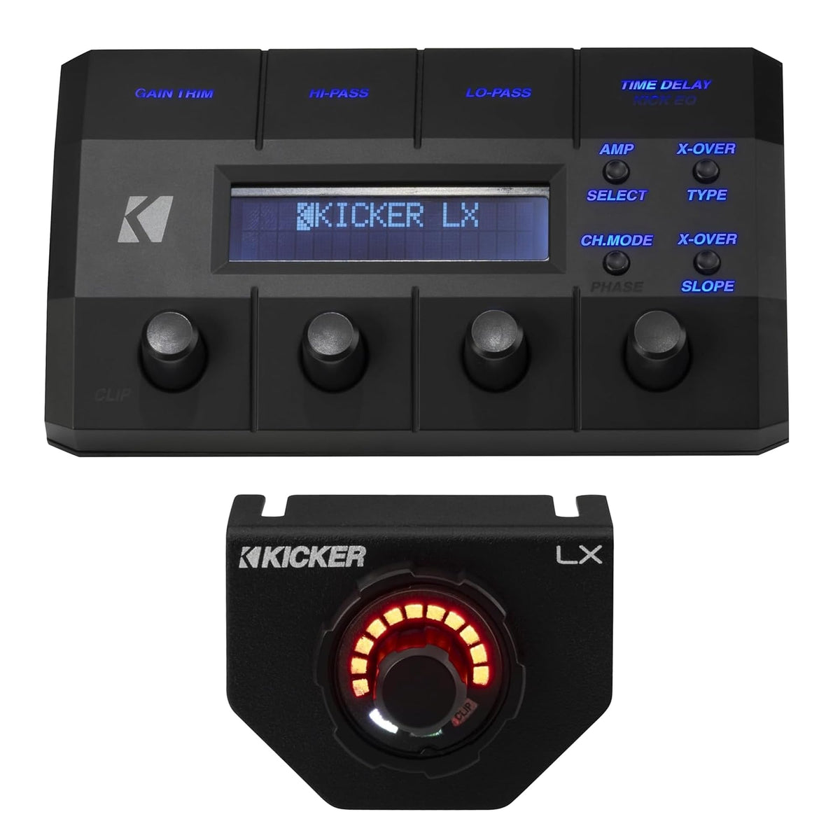 KICKER LX1200.5 subwoofer bass balance feature demonstration
