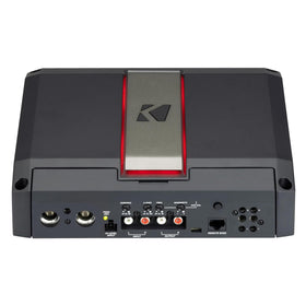 KICKER LX1250 bass boost controls allow tailored punch and depth.