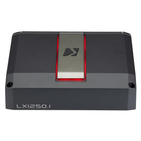 KICKER LX1250 signal inputs and high/low-level compatibility for flexible wiring.