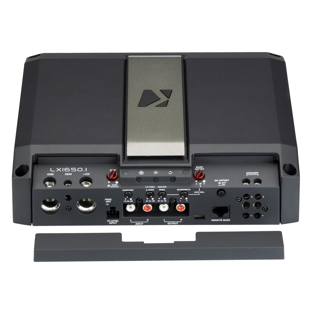 KICKER LX1650.1 FIT+ reduces noise for cleaner signal.