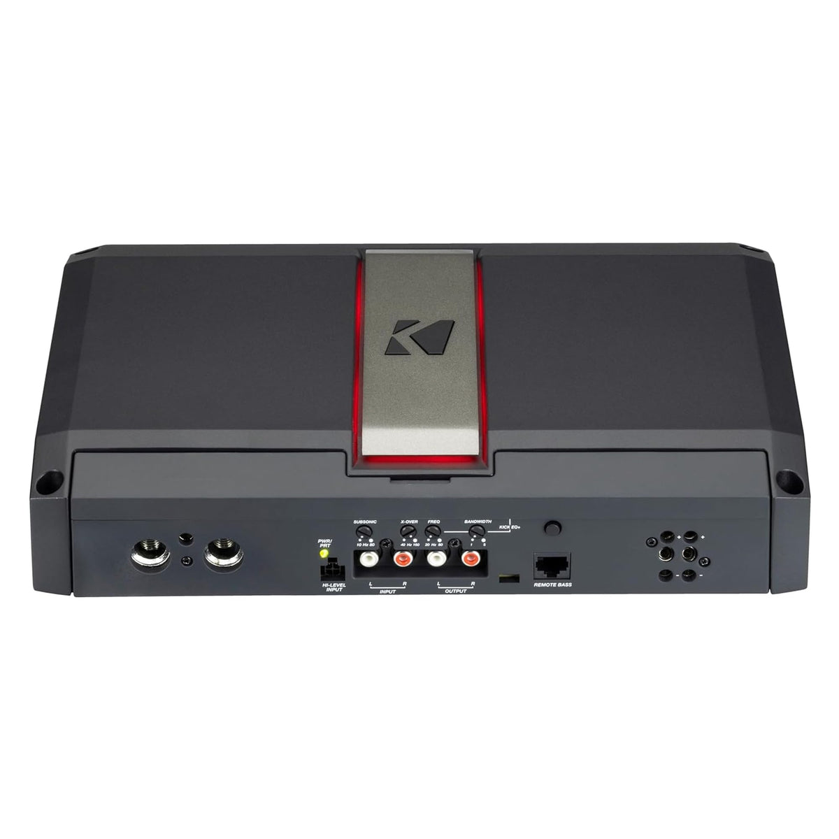 KICKER LX3000.1 power area highlighting efficient Class-D design