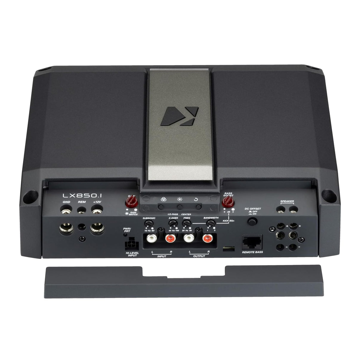 KICKER LX850.1 FIT+ eliminates interference for clean signal