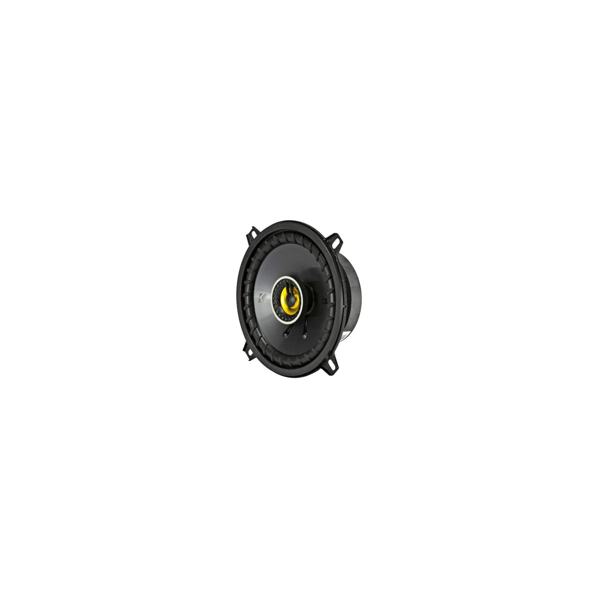 Neodymium tweeter magnet boosts high-frequency clarity.