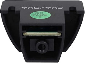 KICKER closeup of rotary knob highlighting tactile control and precise level adjustments