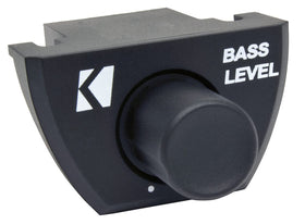 KICKER side profile of remote illustrating slim design for dash mounting convenience